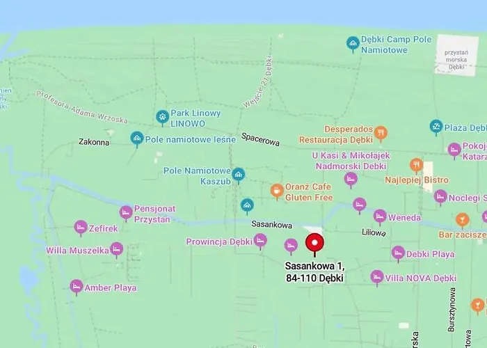 Letnisko Sasankowa Vendégház Dębki